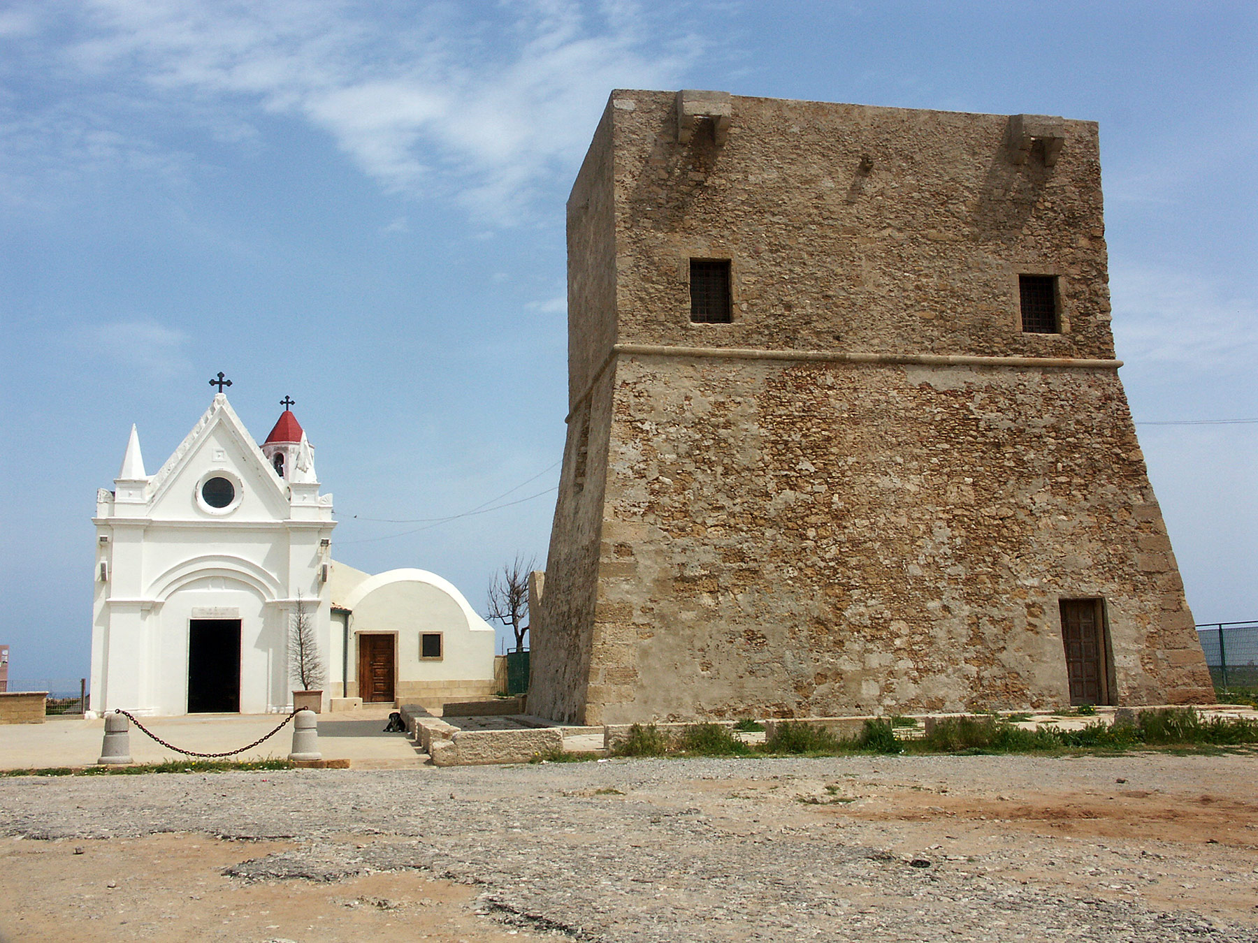 Capo Colonna Torre Nao. Crotone, Calabria.
